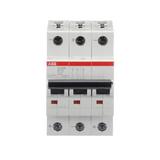 S203M-B10UC Wyłącznik nadprądowy 10kA AC/DC 3P B10A 2CDS273061R0105 ABB