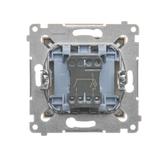 Simon 54 Łącznik świecznikowy z podświetleniem LED i do wersji IP44 16A 250V zaciski śrubowe złoty mat *Posiada wkładkę DU1W DW5ABL.01/44 KONTAKT