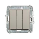 ICON Łącznik potrójny taupe 60IWP-7 KARLIK