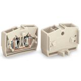 Złączka 2‑przewodowa Ex 2,5mm2 jasnoszara z mocowaniem śrubowym 264‑130 /100szt./ WAGO