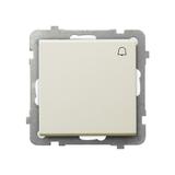 SONATA Łącznik zwierny  dzwonek  - kolor ecru