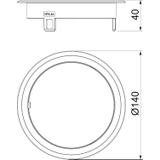 GES R2B 7011, Kaseta rewizyjna