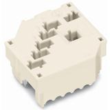 gniazdo przelotowe 5-torowe część górna