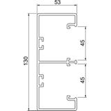 GK-53130RW, Kanał podparapetowy