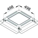 tehalit.UK Uniwersalna puszka podłogowa na nóżkach rozmiar 3 120-170mm stal UDH3120170 HAGER