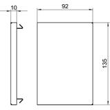 GS-E90130RW, Końcówka 90X130 CZ.B.