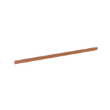 ZX2035 Szyna miedziana 40x10mm, L:1184mm