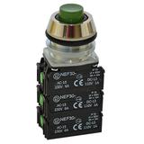 Przycisk NEF30-UWX5Y zielony W0-NEF30-UW X5Y Z PROMET