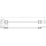 Kabel uziemiający 16 mm2 / dł. 2,0 m (kolor czarny)