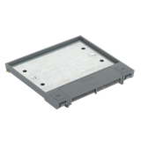 Simon Connect Pokrywa puszki podłogowej 2-modułowej SF2xx/1 (element zapasowy) szary