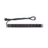 Listwa zasilająca 19 cali 9x230V Partners LZ1U9GBW C&C