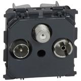 CELIANE - GNIAZDO TV-RD-SAT GWIAZDA 1,5DB, Legrand