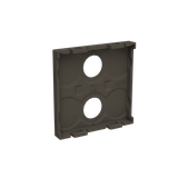 POKRYWA PRZYCISKU 1/2 KNX -KNX-ANTRACYT
