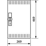 univers Drzwi prawe perforowane 500x300mm IP3x