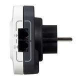Gniazdo 2P+Z Z Gniazdami Rj45 (1 Wejście + 1 Wyjście) Helmo 050670 LEGRAND