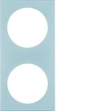 Integro Ramka 2-krotna, chrom 919762528 HAGER