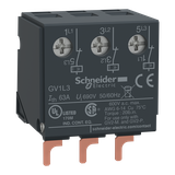 Ogranicznik prądowy do wyłacznika silnikowego GV, montowany od góry