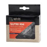 SUTRI SM ramka dekoracyjna oprawy punktowej, MR16/GU10 max 50W, kwadrat, regulowana, czarna AD-OD-6178/B ORNO
