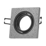 HALISI SM ramka dekoracyjna oprawy punktowej, MR16/GU10 max 50W, kwadrat, ruchoma, czarna AD-OD-6183 ORNO