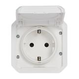 NOWE PLEXO - GN. SCHUKO 2P+Z ZACISKI ŚRUBOWE MECHANIZM 16A-250V BIAŁE 069639L LEGRAND