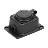 Rozgałęźnik bryzgoszczelny i odporny na uderzenia IP44 1 gniazdo 16A 230V AC gumowy uniep OR-AE-1316