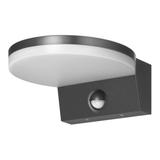 ASPEN LED 15W, oprawa ogrodowa z czujnikiem ruchu PIR, 1300lm, IP65, 4000K, szara