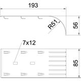 KAB GR FS, Zejście kabli