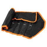 Klucze płasko oczkowe z grzechotką i przełącznikiem, zestaw 12 szt., 8 - 19 mm, miękkie etui