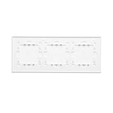 Simon 54 Touch Panel dotykowy S54 Touch 3 moduły 2 pola dotykowe poziome + 2 pola dotykowe pionowe + 2 pola dotykowe poziome biała perła DSTR3232/70 KONTAKT