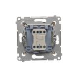 Simon 54 Łącznik roletowy trójpozycyjny 1-0-2 kremowy DZW1K.01/41 KONTAKT
