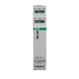 Przekaźnik bistabilny 9-30 V AC/DC montaż na szynie DIN BIS-411-24V F&F