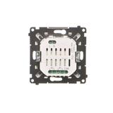 Simon 55 Łącznik/Przycisk roletowy zwierny podwójny elektroniczny Aluminium mat TEZ2.01/143 KONTAKT