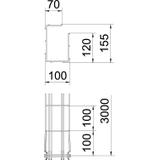 G-GRM 150 100 FT, Korytko siatkowe G-GRM