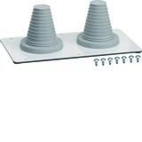 univers Przepust kablowy z dławicami do kabla śr. 23 - 55mm kl. I FZ415E HAGER