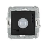 ICON Mechanizm elektronicznego czujnika ruchu czarny mat