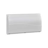 Simon Connect Ramka 4-modułowa do puszki SBM450 z pokrywą 8x K45 czysta biel