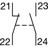 Łącznik pomocniczy 1Z+1R 2A do przekaźników bistabilnych 24-230VAC EPN051 HAGER