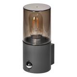 SALVIA oprawa ogrodowa hermetyczna z czujnikiem PIR E27 max. 15W IP54 szara AD-OP-6573GE27PPR ORNO