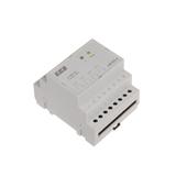 moduł rozszerzeń wyjść przekaźnikowych, z wyjściem MODBUS RTU, 4-kanałowy, styk 4x1Z 16A, 4 moduły