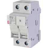 EFD 10-A 1p+N - Rozłącznik bezpiecznikowy z adapterem