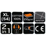 Bluza robocza PREMIUM, 100% bawełna, ripstop, rozmiar XL