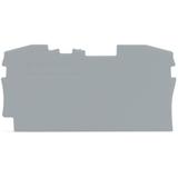 Ścianka końcowa szara TOPJOBS 2006‑1291 /25szt./ WAGO