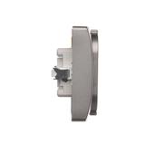 Simon Basic Gniazdo wtyczkowe z uziemieniem Schuko podwójne stal inox BGSZ2/21 KONTAKT