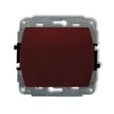 TREND Mechanizm łącznika krzyżowego (jeden klawisz, bez piktogramu) brązowy