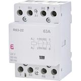 Stycznik modułowy 63A 2Z 2R 3M 4P R 63-22 24V 002463471 ETI
