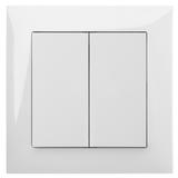 SENTIA: b/r Łącznik świecznikowy biały IP 20