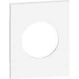 LIVING NOW - PLAKIETKA GNIAZDA 2P+Z SCHUKO - 3 MODUŁY - BIEL, Bticino