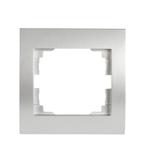 LOGI 02-1460-043 sr Ramka pojedyncza pozioma LOGI 02-1460-043 sr kolor srebrny KANLUX