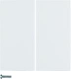 BERKER B.X/S.1 KNX RF quicklink Przycisk podwójny biały 85146189 HAGER