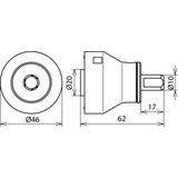 Adapter do narzędzia do zdejmowania izolacji z HVI